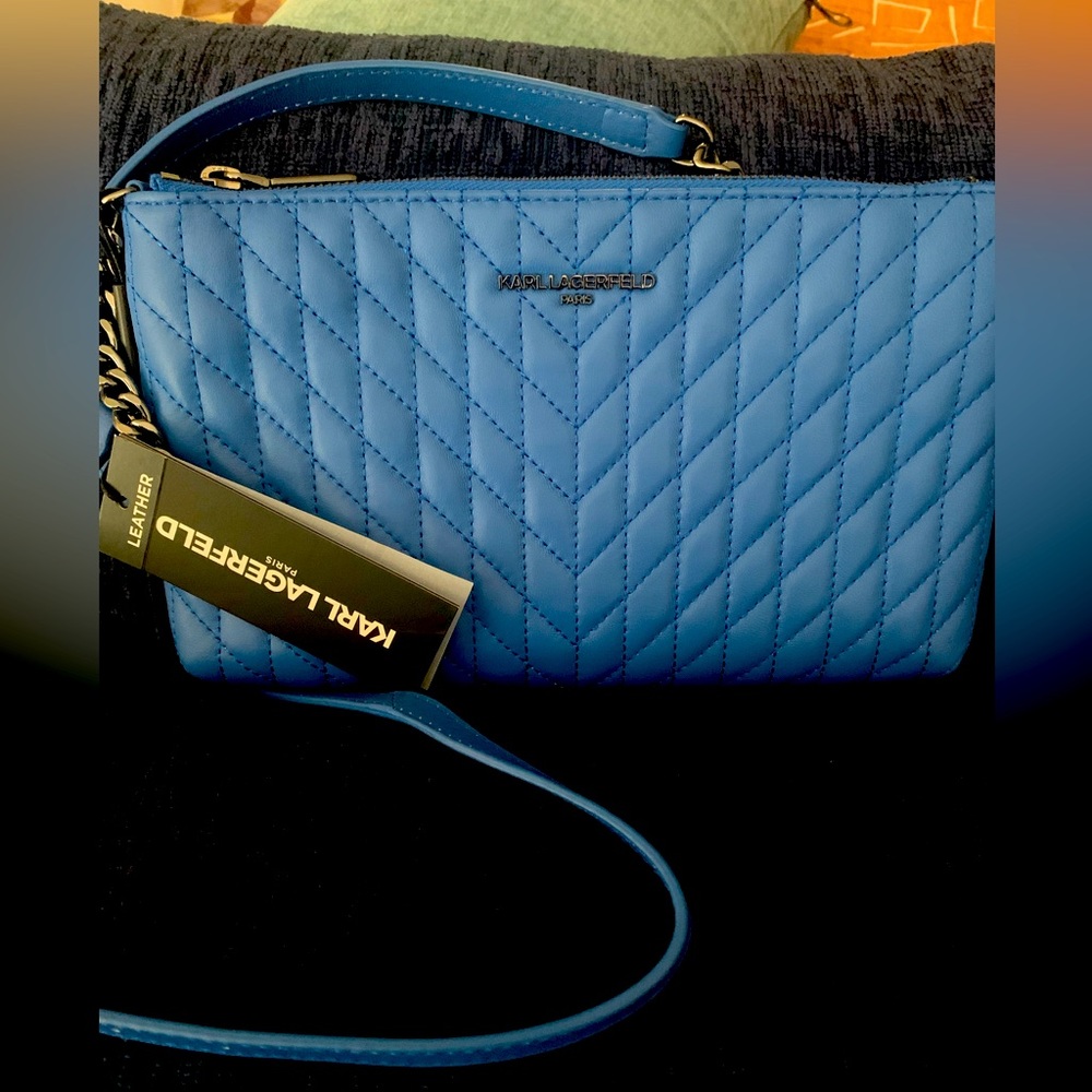 NWT, Karl Lagerfeld Karolina Crossbody Bag